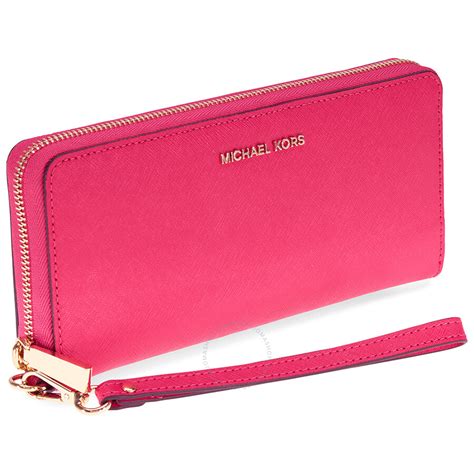 electric pink michael kors wallet|Michael Kors hot pink wallet.